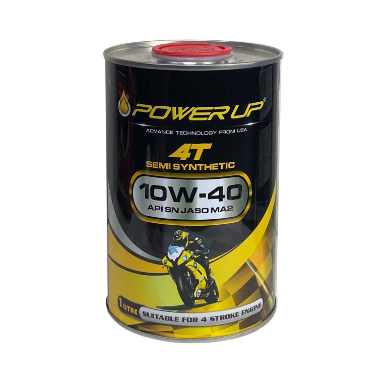 Dầu Bán Tổng Hợp Xe Số 4T POWER UP 10W40 SN MA2 1L