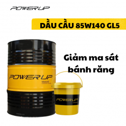 Dầu cầu Power Up 85W140 GL-5 18L, 200L
