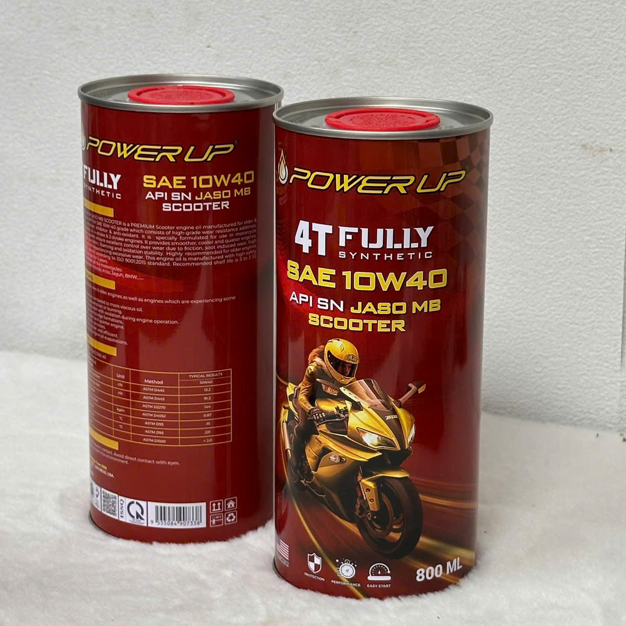 Nhớt tổng hợp xe ga Power Up 10W40 có tốt không