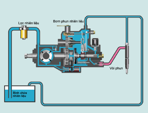Hệ thống nhiên liệu động cơ diesel
