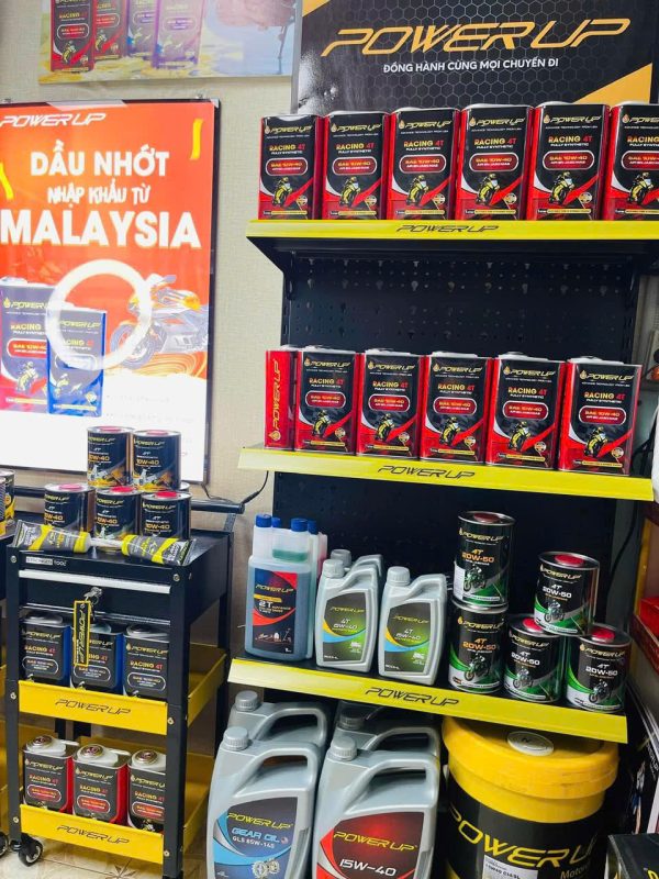 Danh mục sản phẩm dầu nhớt Power Up